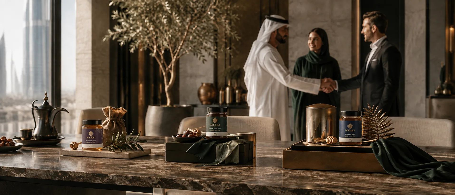 Maison de cadeaux premium aux Émirats arabes unis