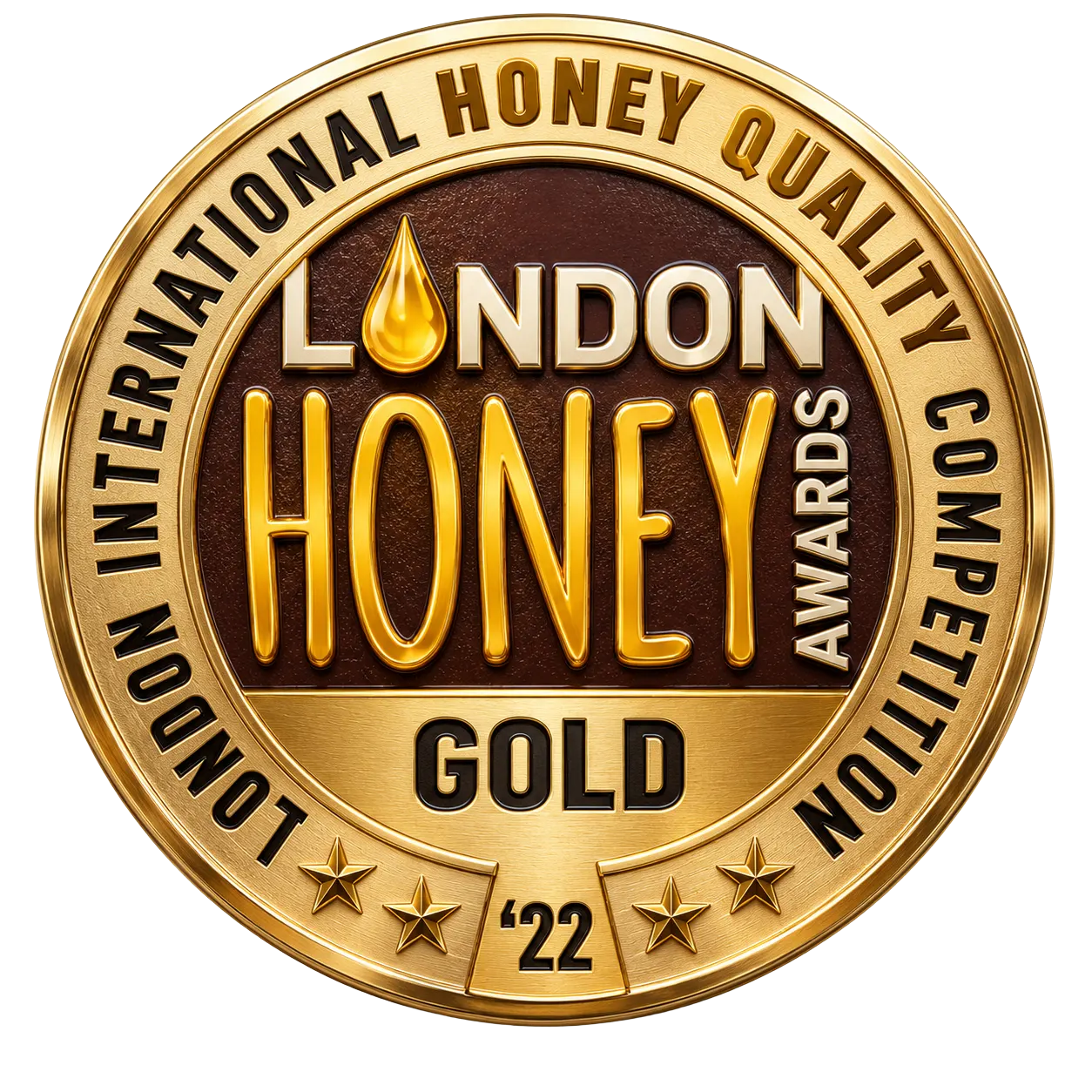 London Honey Awards Gold