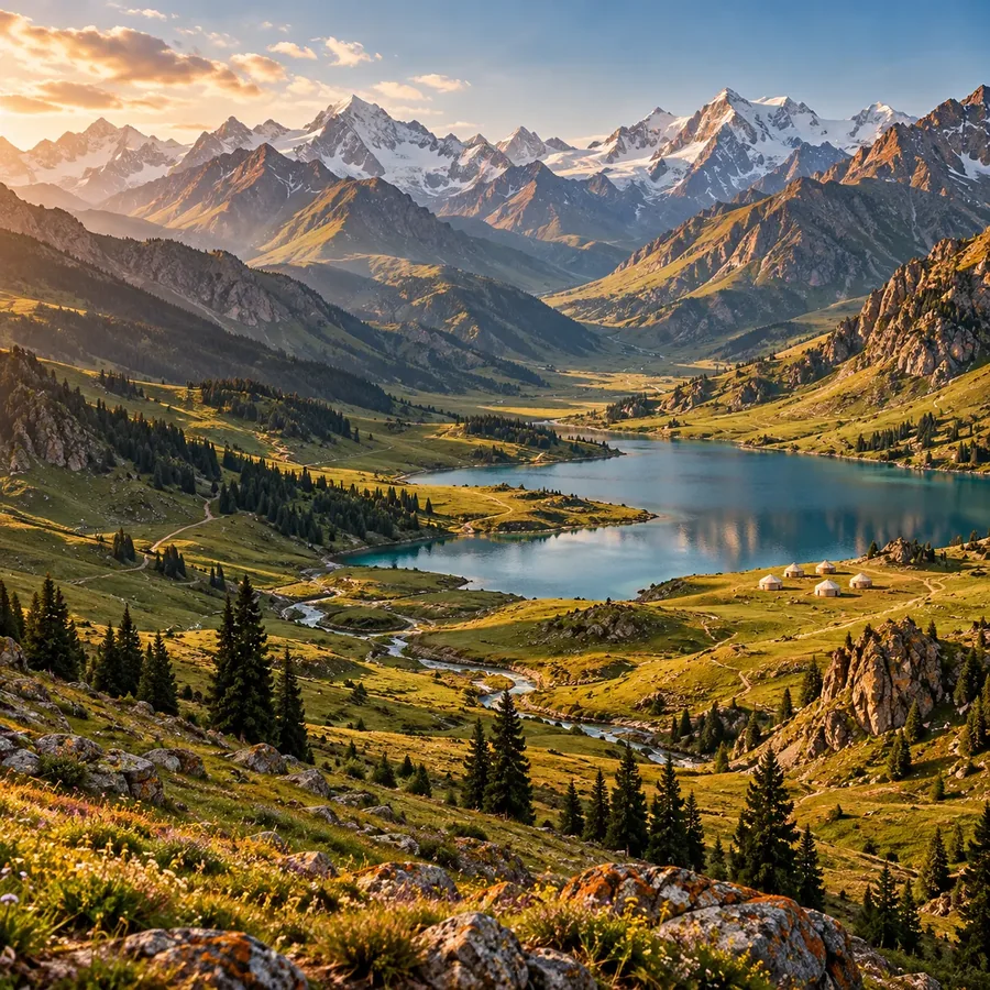 Massif du Tian Shan