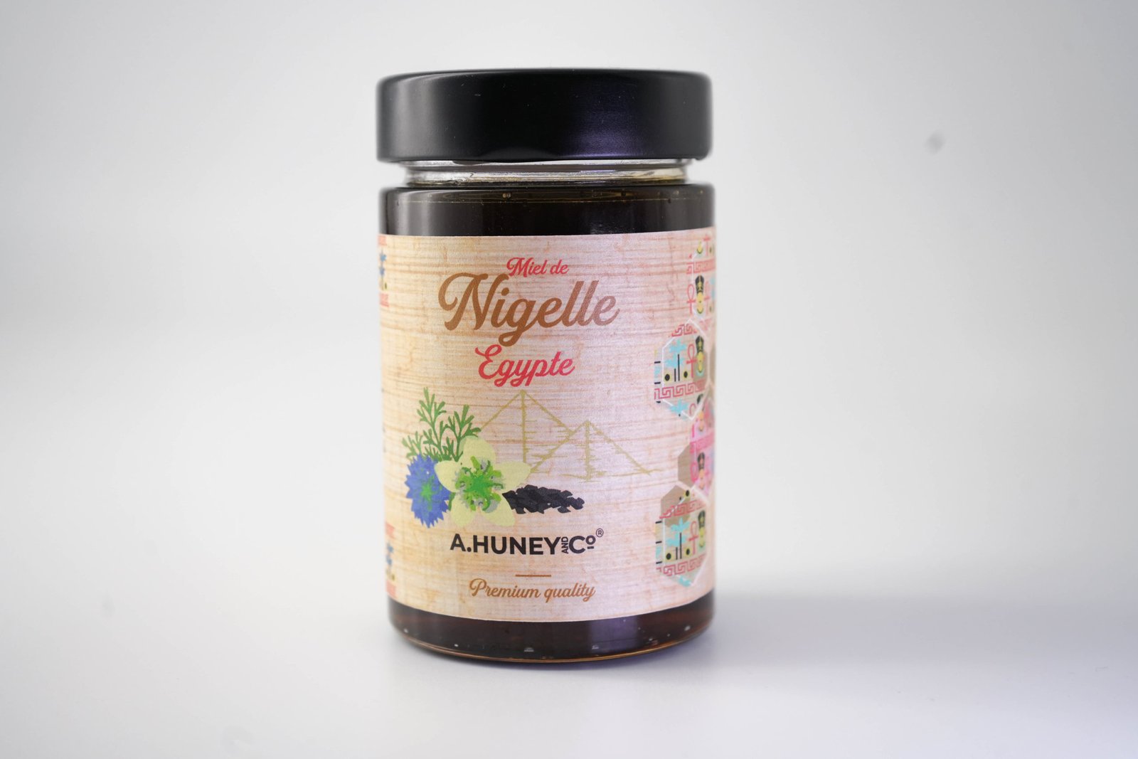 Miel de Nigelle d'Egypte - Ahuney - Raw Nigella Honey Egypt