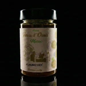 Miel de Fleurs d'Oasis du Maroc / Raw Oasis Wild Flower Honey Morocco /عسل زهرة الواحة المغربية