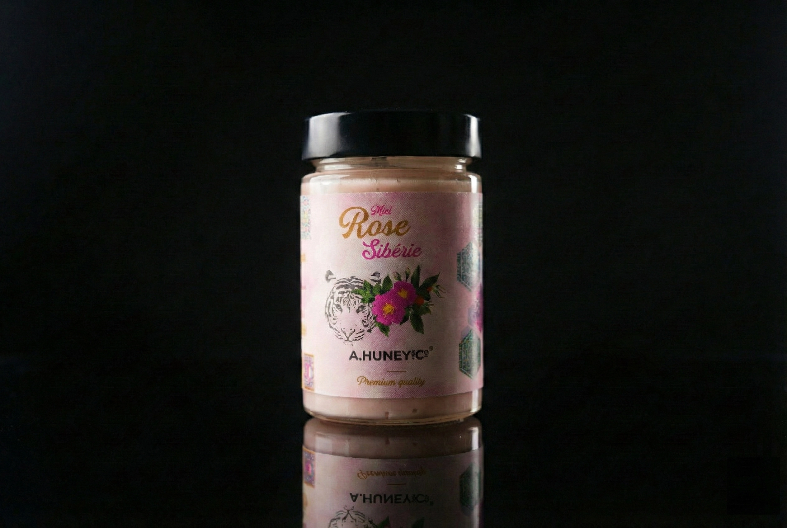 Miel Rose de Sibérie / Raw Pink Honey Siberia